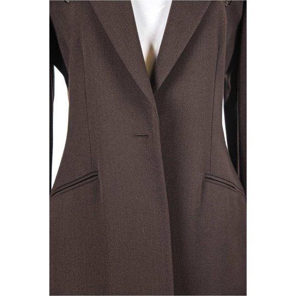 Escada by Margaretha Ley Blazers 38 Brown - Picture 5 of 6